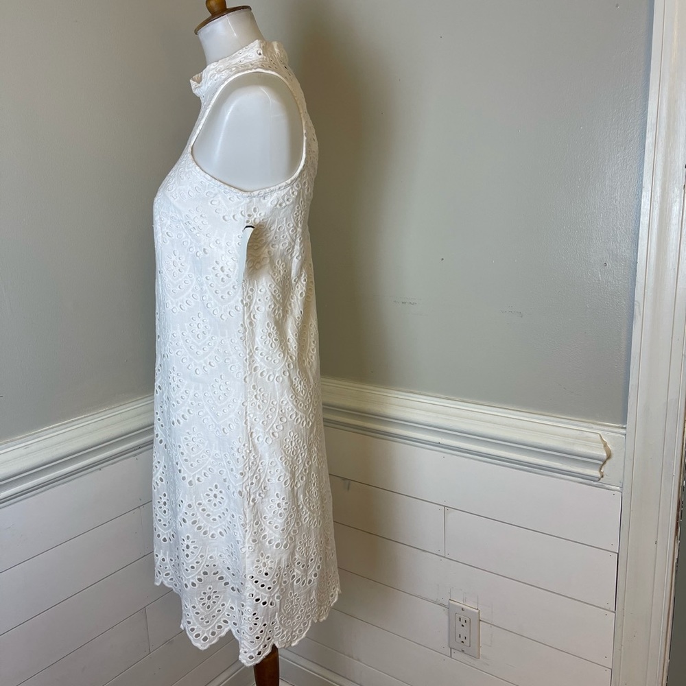 Derek Heart Eyelet Lace Dress S jr. FREE SHIP - Picture 2 of 5